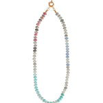 Charm Society-Ombré Beaded Necklace-Necklaces-Blue Ruby Jewellery-Vancouver Canada
