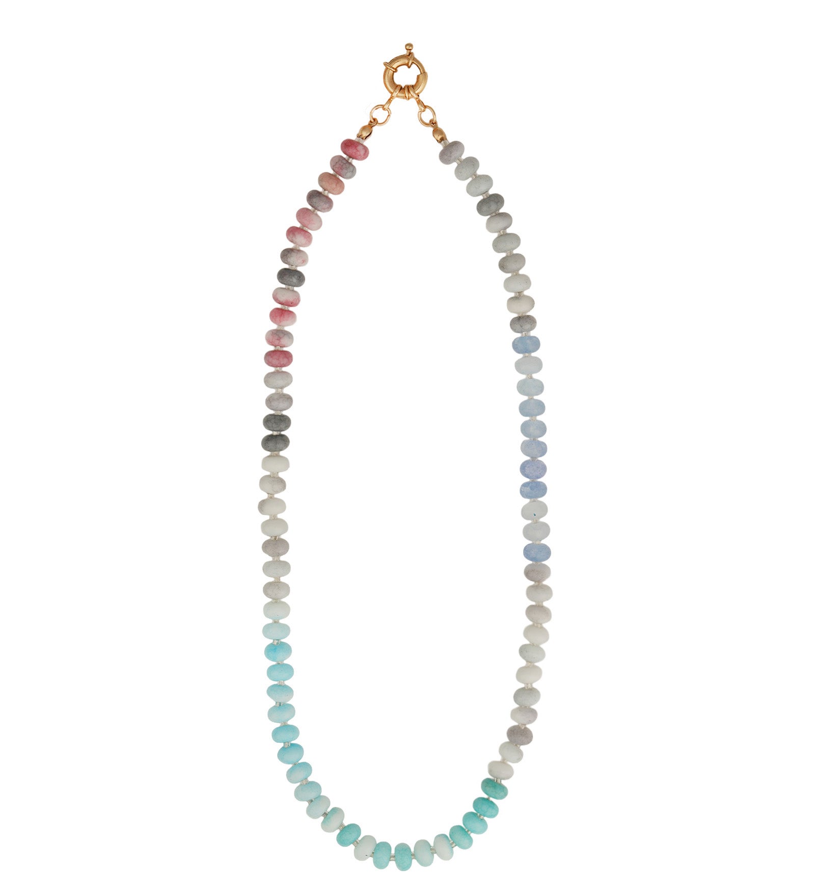 Charm Society-Ombré Beaded Necklace-Necklaces-Blue Ruby Jewellery-Vancouver Canada