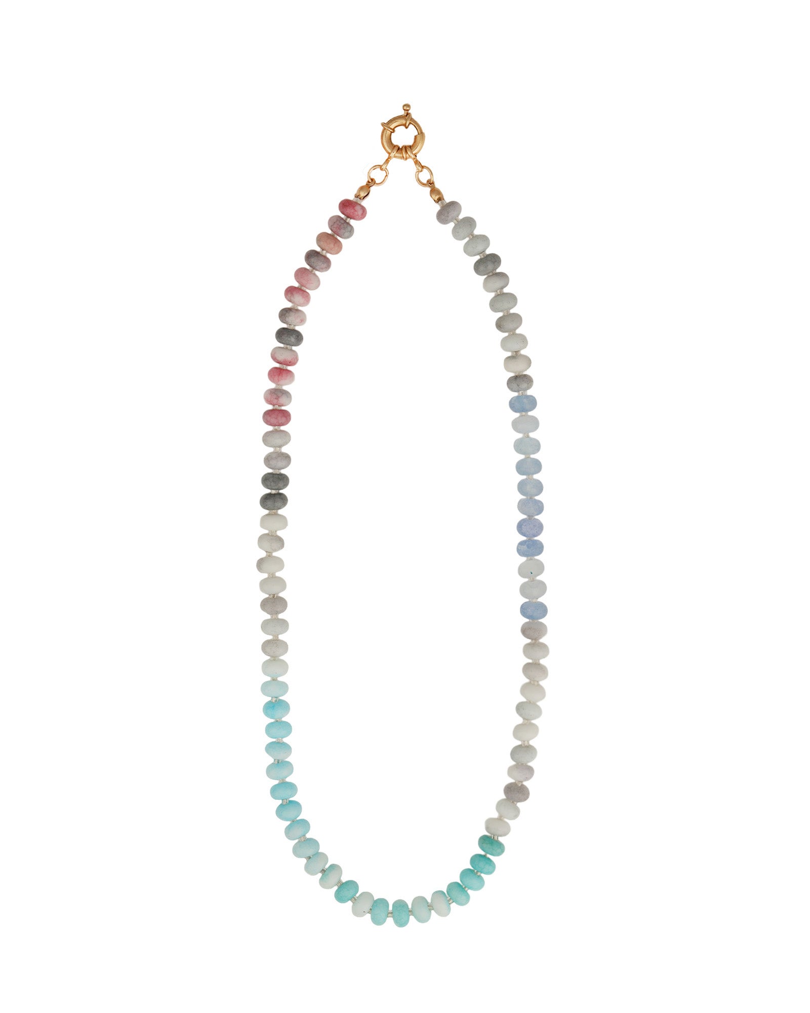 Charm Society-Ombré Beaded Necklace-Necklaces-Blue Ruby Jewellery-Vancouver Canada
