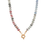 Charm Society-Ombré Beaded Necklace-Necklaces-Blue Ruby Jewellery-Vancouver Canada