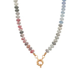 Charm Society-Ombré Beaded Necklace-Necklaces-Blue Ruby Jewellery-Vancouver Canada