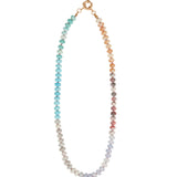 Charm Society-Ombré Beaded Necklace-Necklaces-Blue Ruby Jewellery-Vancouver Canada
