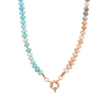 Charm Society-Ombré Beaded Necklace-Necklaces-Blue Ruby Jewellery-Vancouver Canada