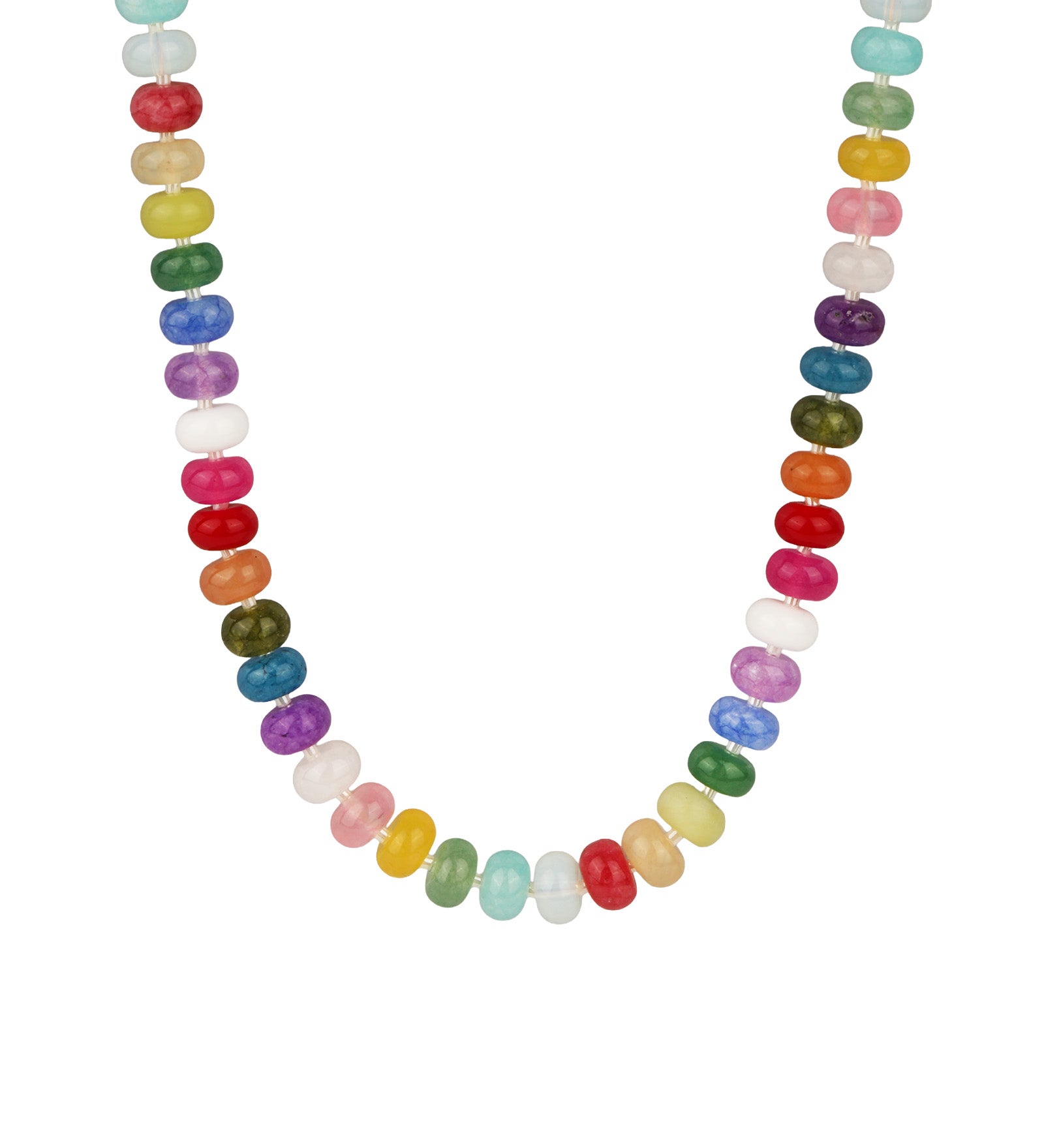 Charm Society-Kaleidoscope Gemstone Necklace | 8mm-Necklaces-Blue Ruby Jewellery-Vancouver Canada