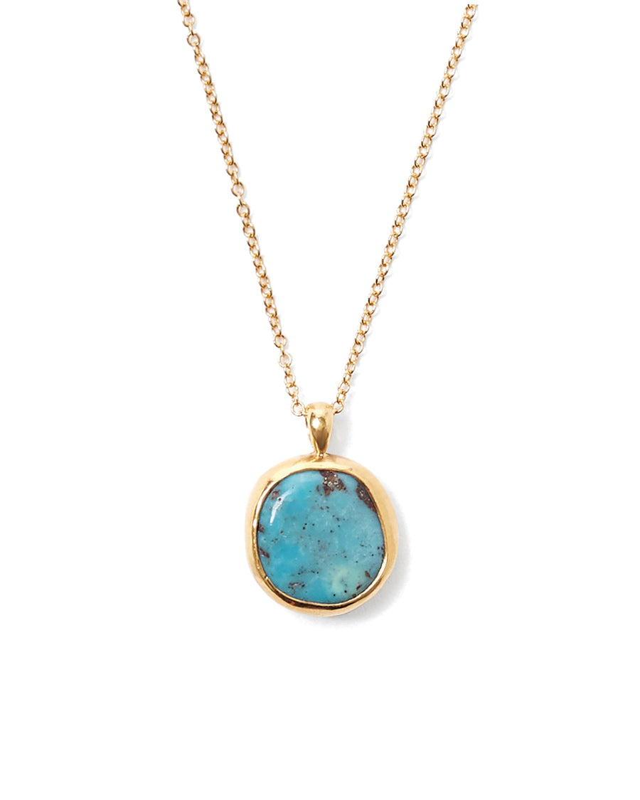 Sardinia Necklace 18k Gold Vermeil, Turquoise