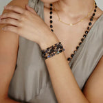 Viola Bracelet 18k Gold Vermeil, Iolite