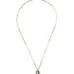 Calypso Necklace 18k Gold Vermeil, White Pearl
