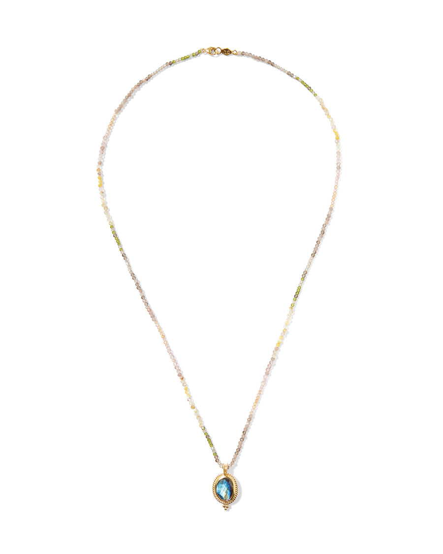 Calypso Necklace 18k Gold Vermeil, White Pearl