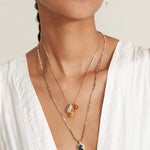 Calypso Necklace 18k Gold Vermeil, White Pearl