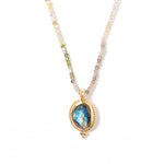 Calypso Necklace 18k Gold Vermeil, White Pearl