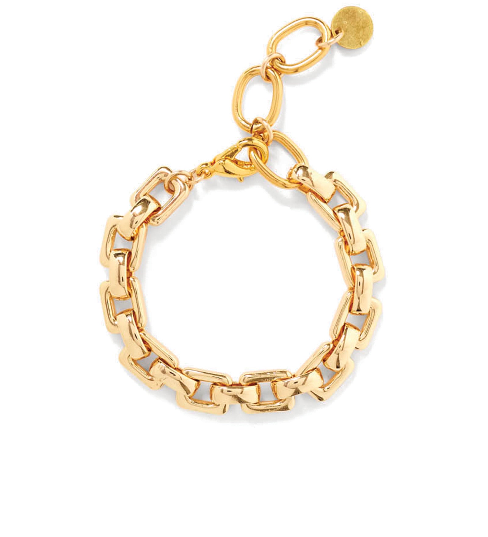 Ellis Chain Link Bracelet 18k Gold Plated