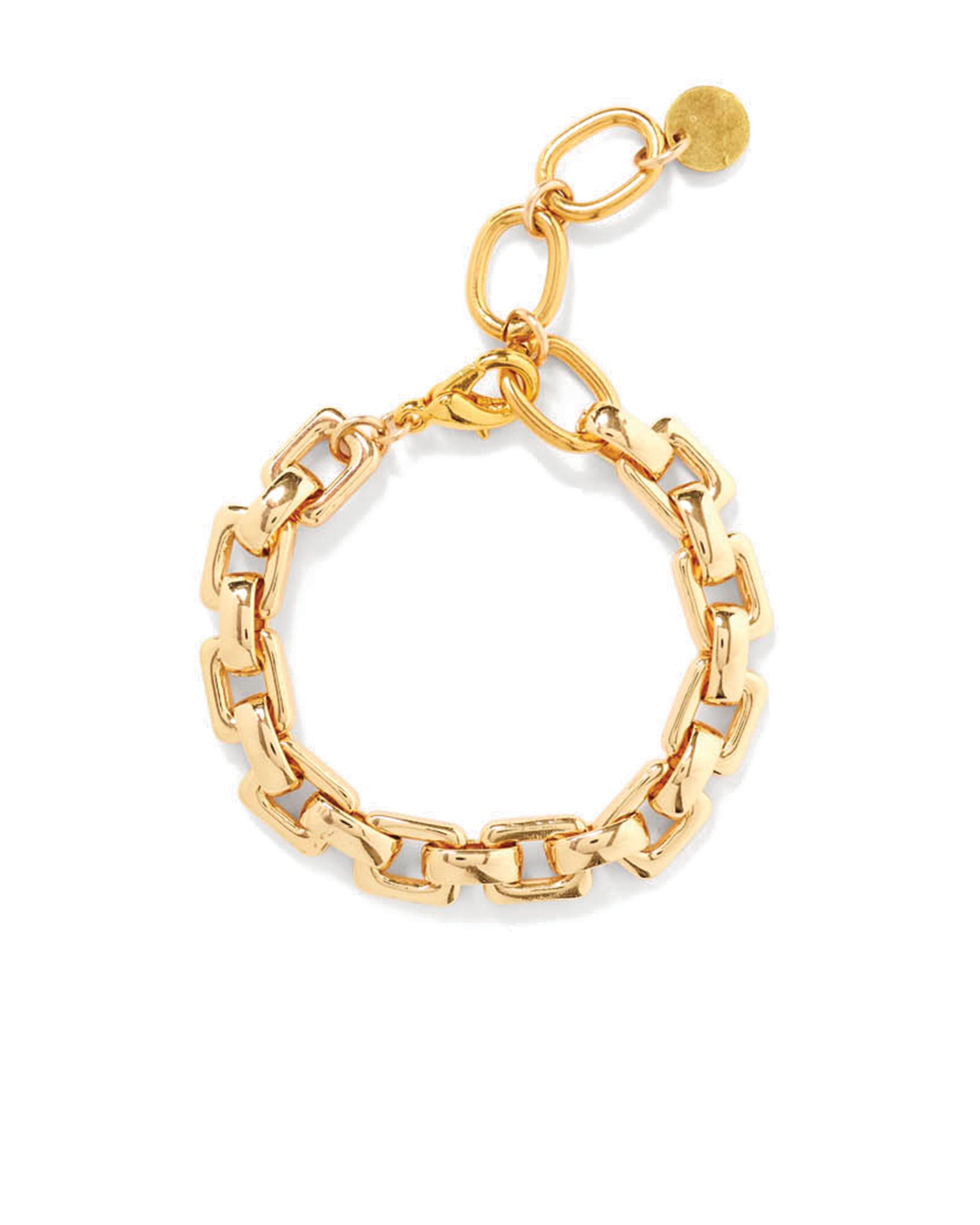 Ellis Chain Link Bracelet 18k Gold Plated