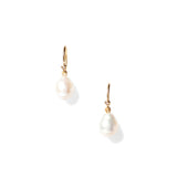 Edison Earrings 14k Yellow Gold, Diamond