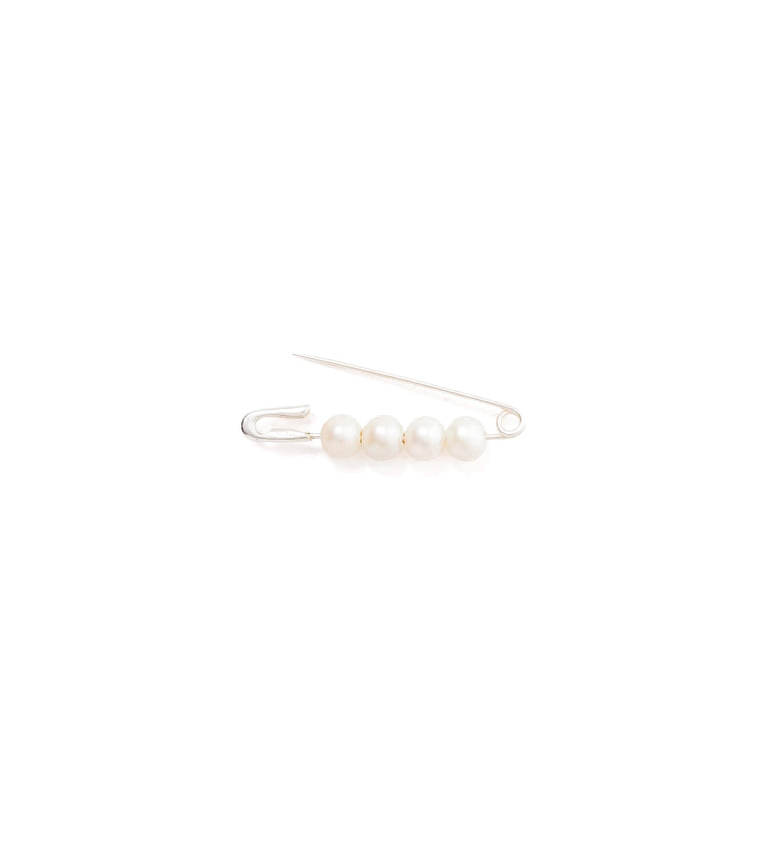 Naya Brooch Sterling Silver, White Pearl