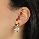 Chan Luu-Emmanuelle Drop Earrings-Earrings-Blue Ruby Jewellery-Vancouver Canada