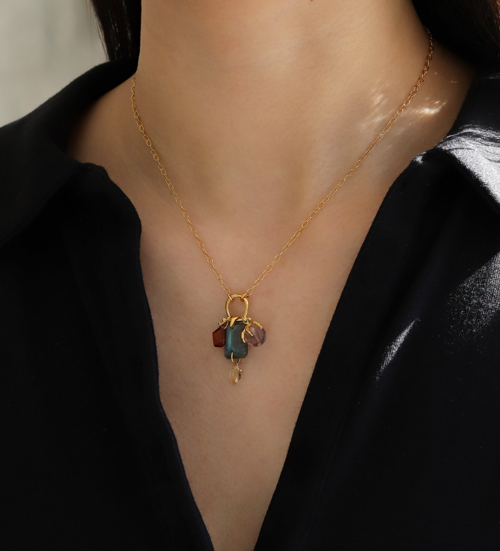 Chan Luu-Alessia Necklace-Necklaces-Blue Ruby Jewellery-Vancouver Canada