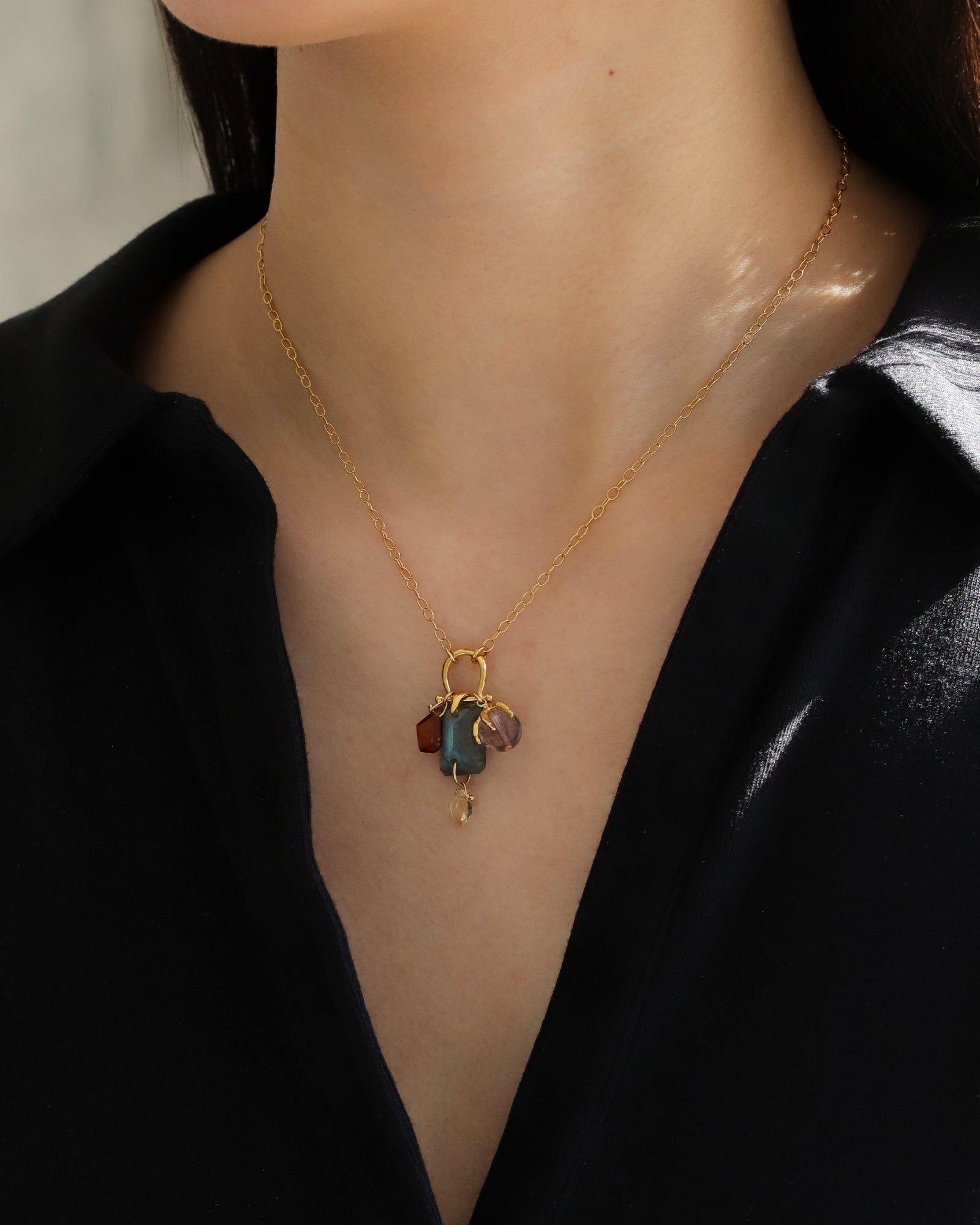 Chan Luu-Alessia Necklace-Necklaces-Blue Ruby Jewellery-Vancouver Canada