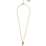 Mako Diamond Necklace 18k Gold Vermeil, Diamond