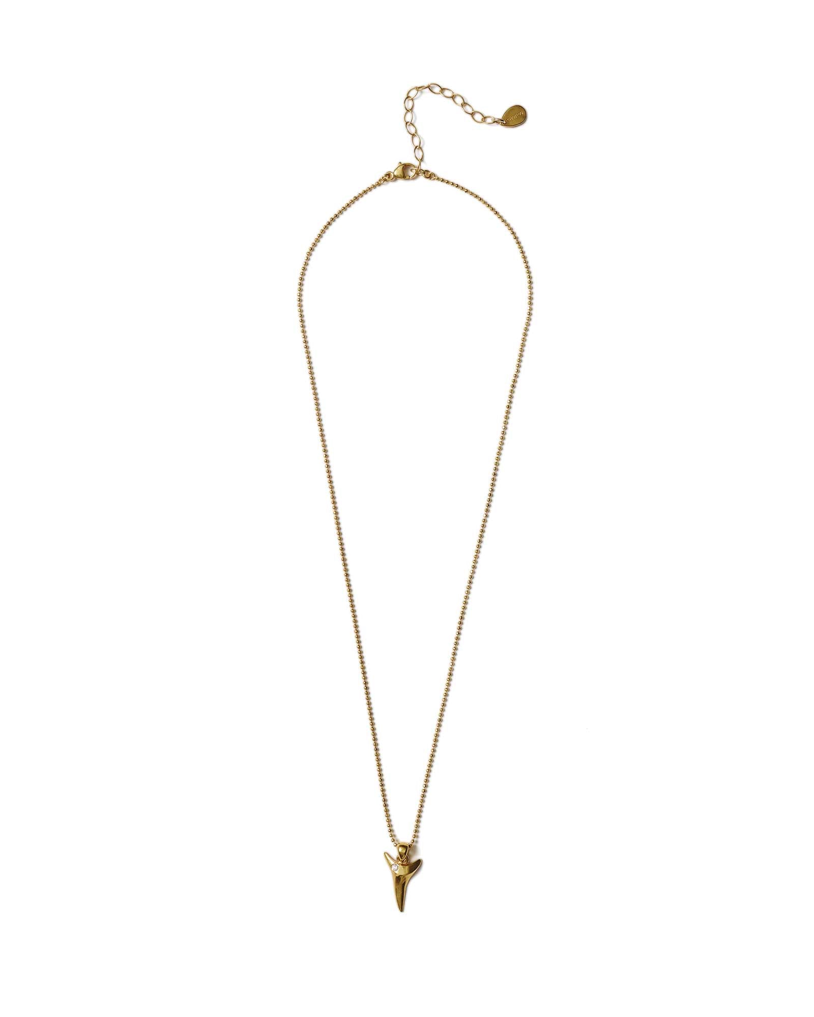 Mako Diamond Necklace 18k Gold Vermeil, Diamond