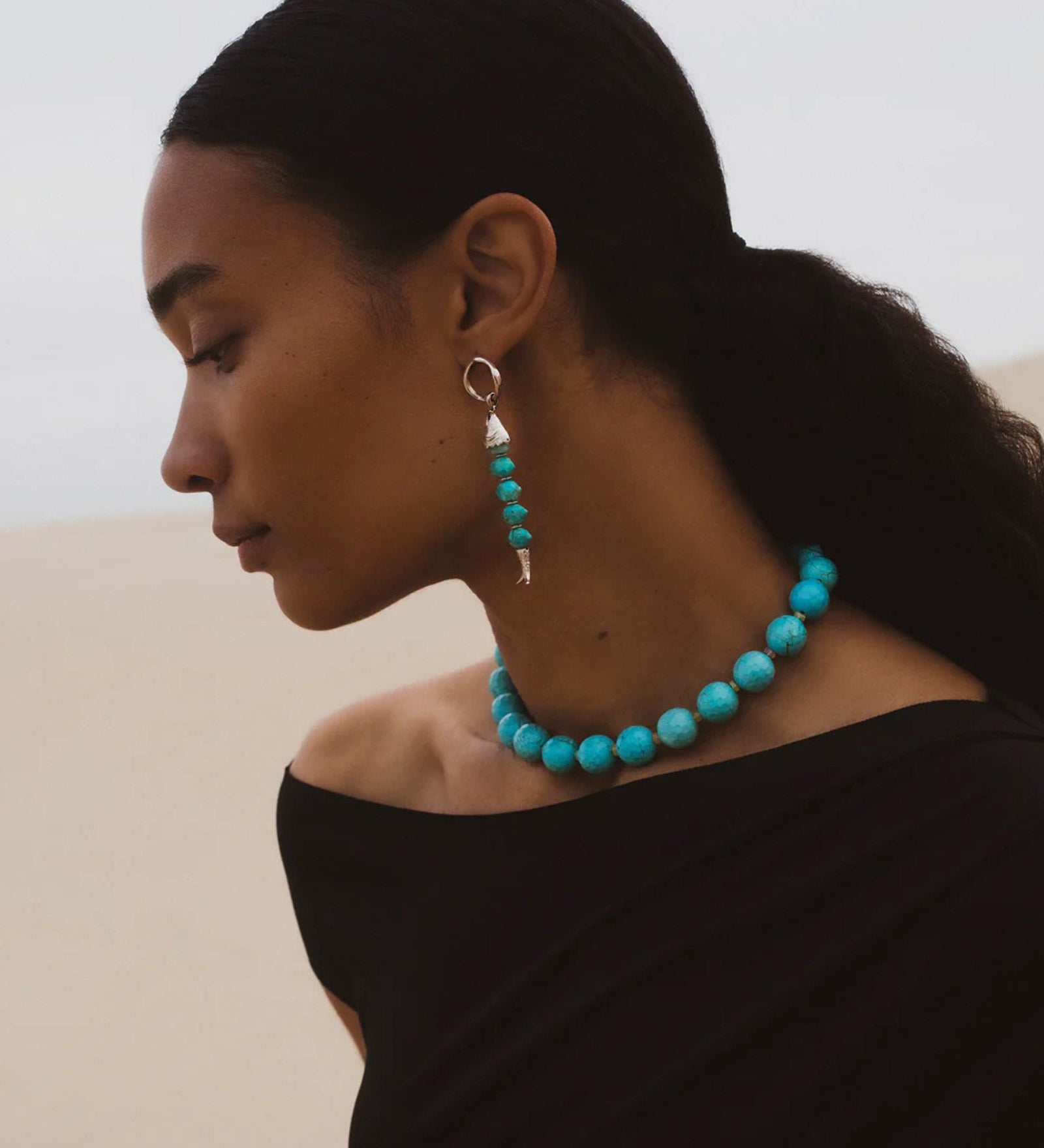 Chan Luu-Oona Necklace-Necklaces-Blue Ruby Jewellery-Vancouver Canada