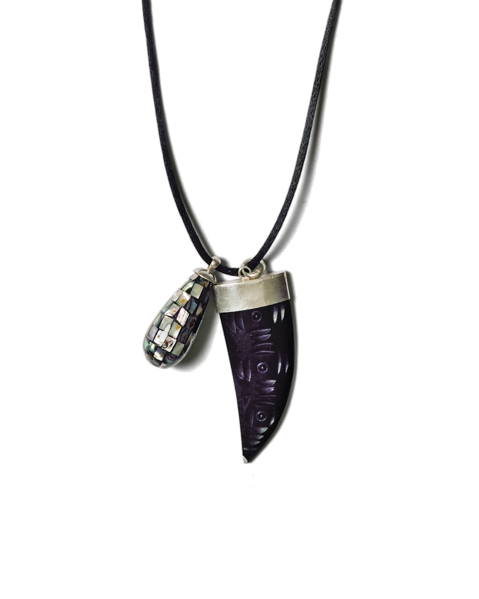 Sherri Necklace Sterling Silver, Abalone