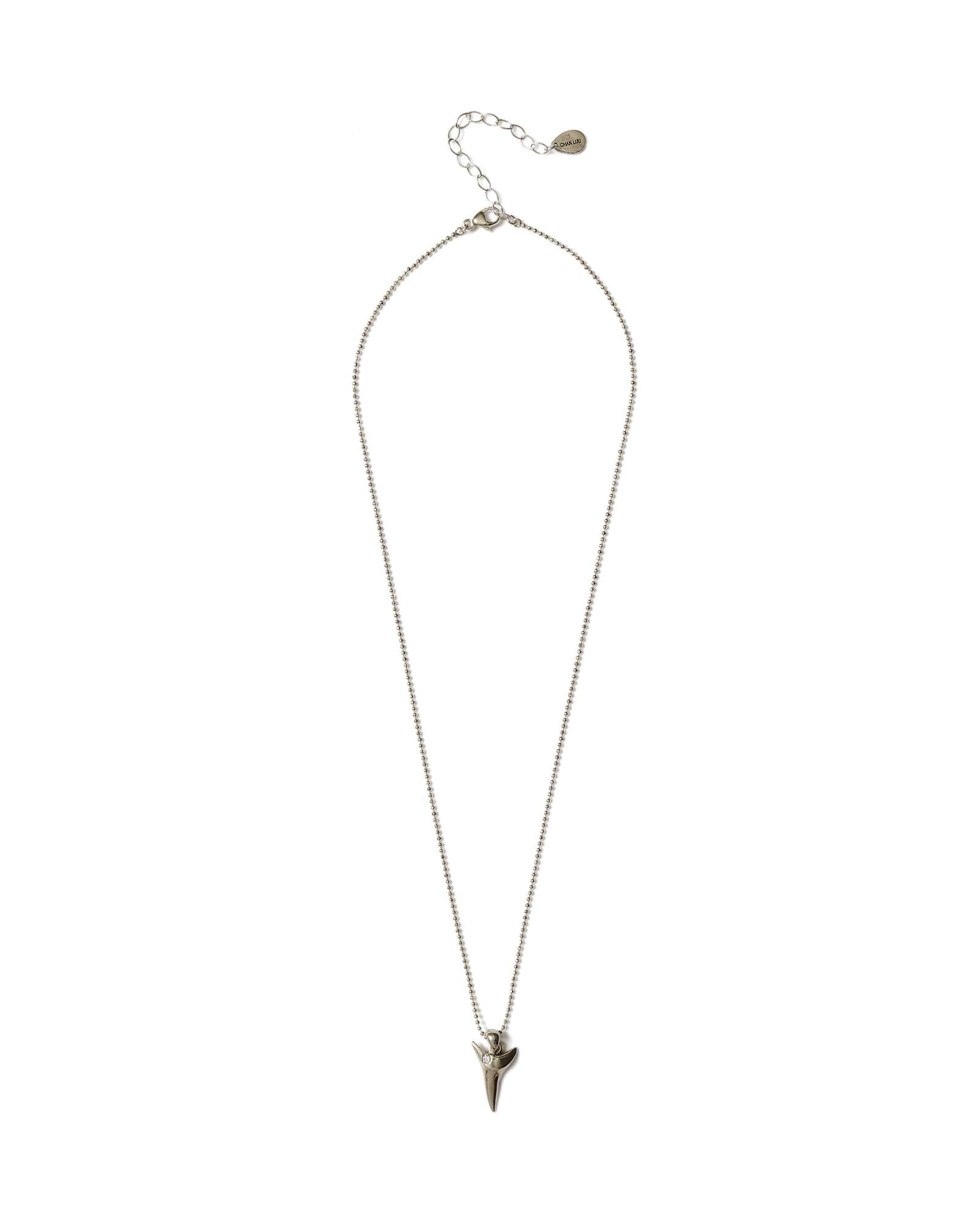 Mako Diamond Necklace Sterling Silver, Diamond
