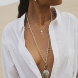 Chan Luu-Mako Diamond Necklace-Necklaces-Blue Ruby Jewellery-Vancouver Canada