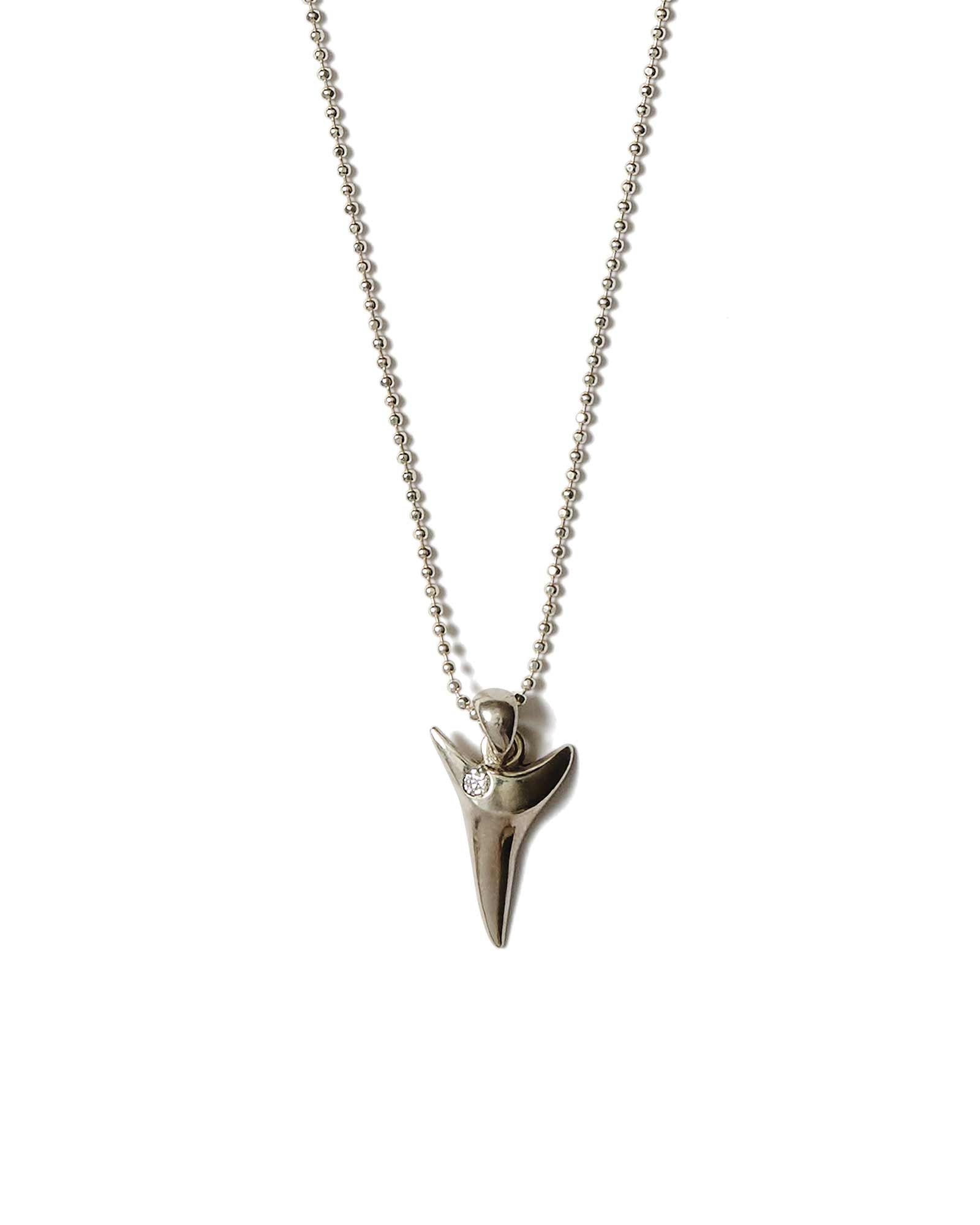 Mako Diamond Necklace Sterling Silver, Diamond