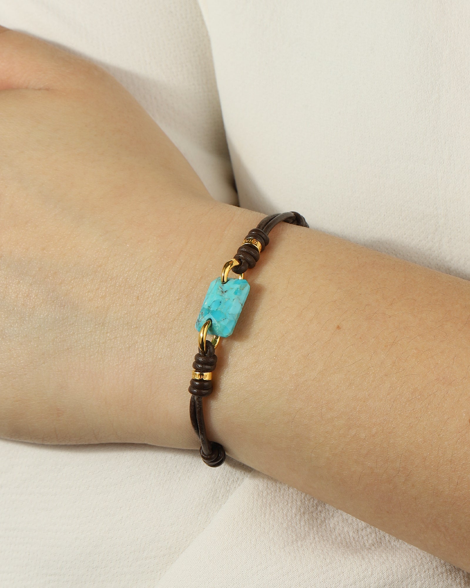 Chan Luu-Mesa Single Wrap Bracelet-Bracelets-Blue Ruby Jewellery-Vancouver Canada