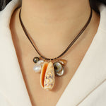 Chan Luu-Double Strand Charm Necklace-Necklaces-Blue Ruby Jewellery-Vancouver Canada