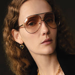 Bezel Set Labradorite Earrings 18k Gold Vermeil, Labradorite