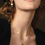 Moissanite Stone Necklace 18k Gold Vermeil, Moissanite