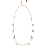 Moissanite Stone Necklace 18k Gold Vermeil, Moissanite