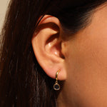 Chan Luu-Mirage Hoop Earrings-Earrings-Blue Ruby Jewellery-Vancouver Canada