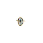 Chan Luu-Oasis Ring-Rings-14k Yellow Gold, Abalone-7-Blue Ruby Jewellery-Vancouver Canada
