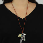 Chan Luu-Fisherman's Charm Necklace-Necklaces-Blue Ruby Jewellery-Vancouver Canada