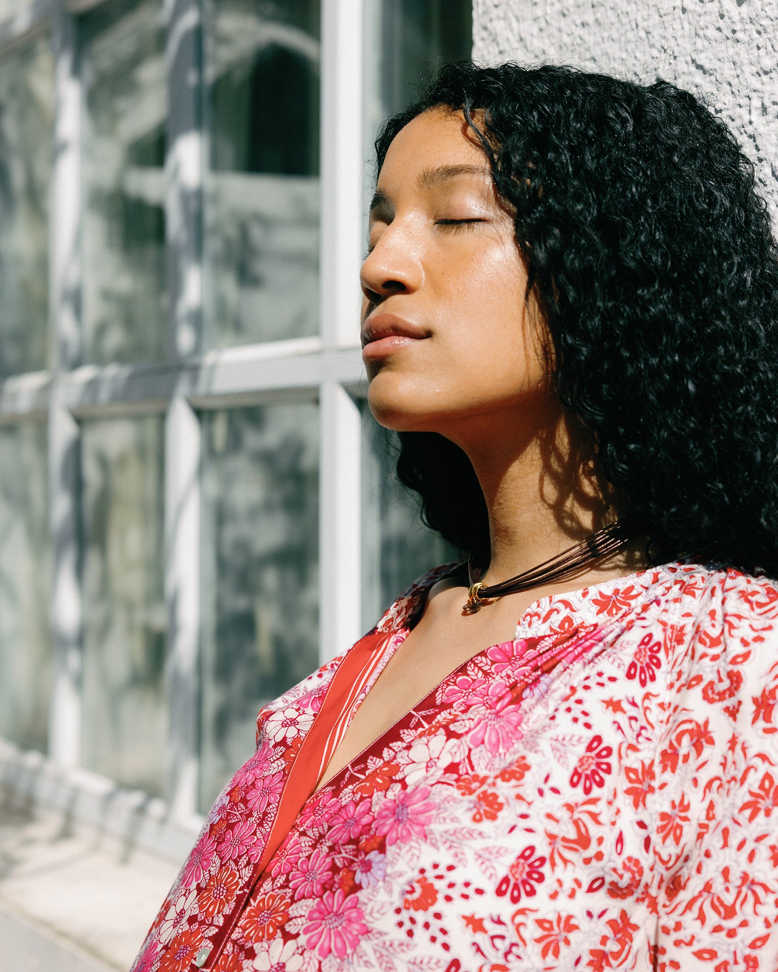 Chan Luu-Serpentine Cord Necklace-Necklaces-Blue Ruby Jewellery-Vancouver Canada
