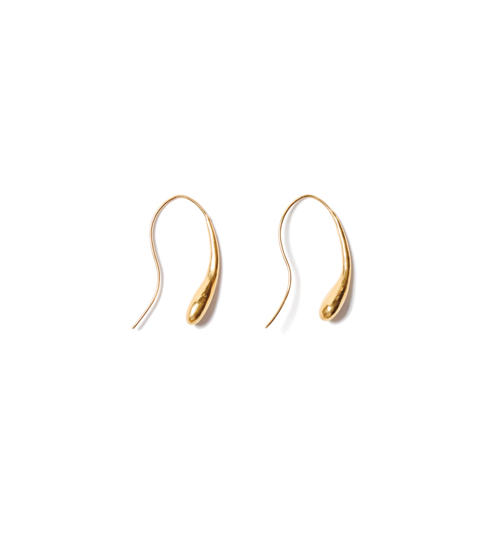 Serpentine Earrings 18k Gold Vermeil