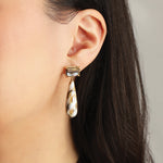 Chan Luu-Balthazar Drop Earrings-Earrings-Blue Ruby Jewellery-Vancouver Canada