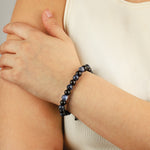 Chan Luu-Beaded Soalite Bracelet-Bracelets-Blue Ruby Jewellery-Vancouver Canada
