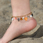 Chan Luu-Playa Anklet-Anklets-Blue Ruby Jewellery-Vancouver Canada