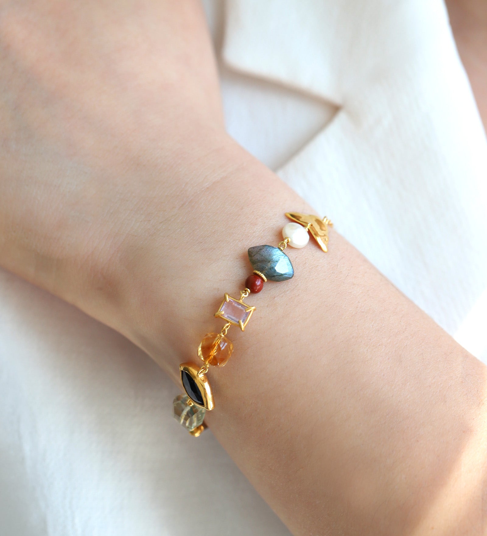 Chan Luu-Lucky Catch Bracelet-Bracelets-Blue Ruby Jewellery-Vancouver Canada