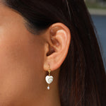 Chan Luu-Amour Spiral Earrings-Earrings-Blue Ruby Jewellery-Vancouver Canada