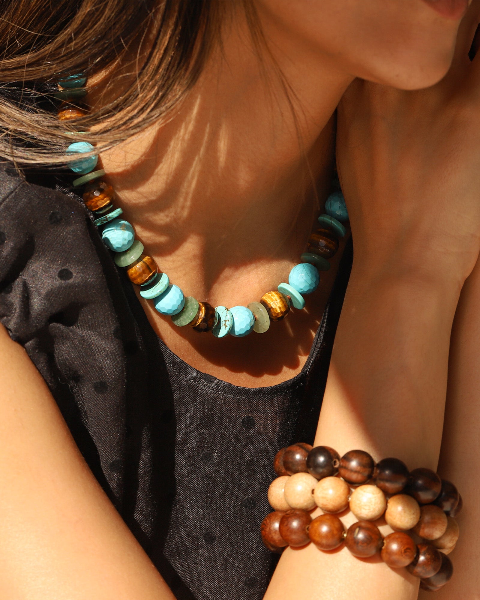 Chan Luu-Calla Necklace-Necklaces-Blue Ruby Jewellery-Vancouver Canada
