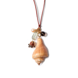 Spiral Shell Charm Necklace