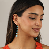 Chan Luu-Ladder Earrings-Earrings-Blue Ruby Jewellery-Vancouver Canada