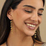 Chan Luu-Ladder Earrings-Earrings-Blue Ruby Jewellery-Vancouver Canada