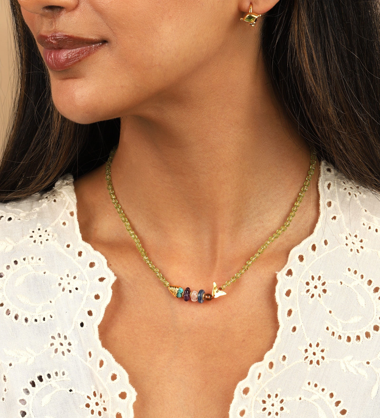 Chan Luu-Orris Necklace-Necklaces-Blue Ruby Jewellery-Vancouver Canada
