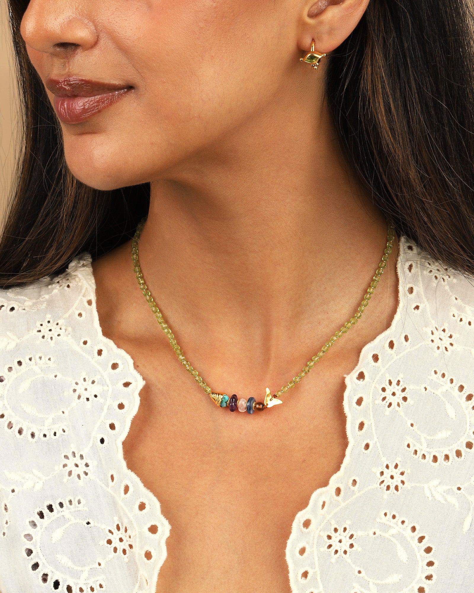 Chan Luu-Orris Necklace-Necklaces-Blue Ruby Jewellery-Vancouver Canada
