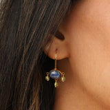 Chan Luu-Della Drop Earrings-Earrings-Blue Ruby Jewellery-Vancouver Canada